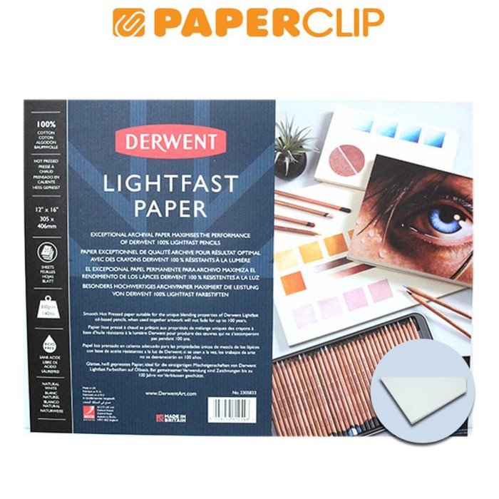 

✨Ready Derwent Paper Pad Lightfast 12X16 300Gsm 2305833Dw Diskon