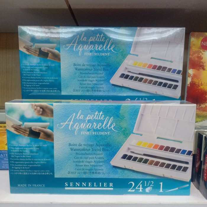 

✨Ready Sennelier : La Petite Aquarelle Fine Student Set 24 Berkualitas