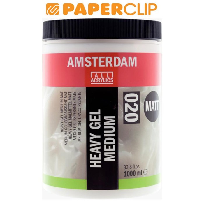 

✨Ready Acrylic Amsterdam 1000Ml Heavy Gel Medium Matt 24193020Aac Berkualitas