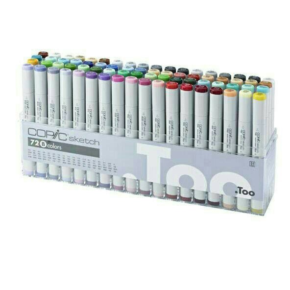 

✨Ready Copic Sketch Set B 72 Pcs Terbatas