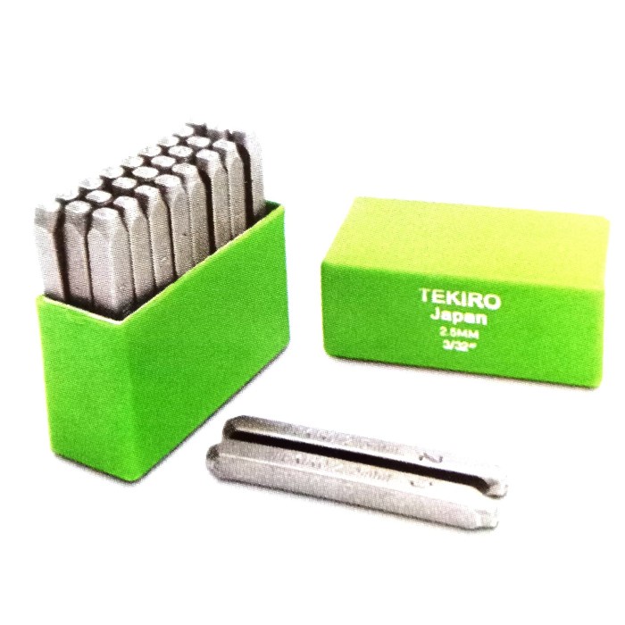 

✨Ready Huruf Ketok / Letter Punch 12Mm Tekiro Terbaru