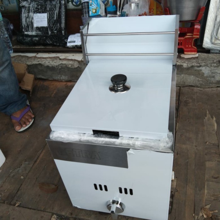 ✨New Ori Deep Fryer Gas Getra 6 Liter Stenlis Diskon