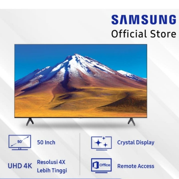 ✨New Promo Gila... Led Samsung 50 Ua50Tu6900 Crystal Uhd 4K Smart 50Tu6900 Diskon