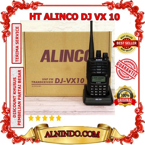 ✨New Ori Ht Alinco Dj Vx10 Murah Original Garansi Terbaru