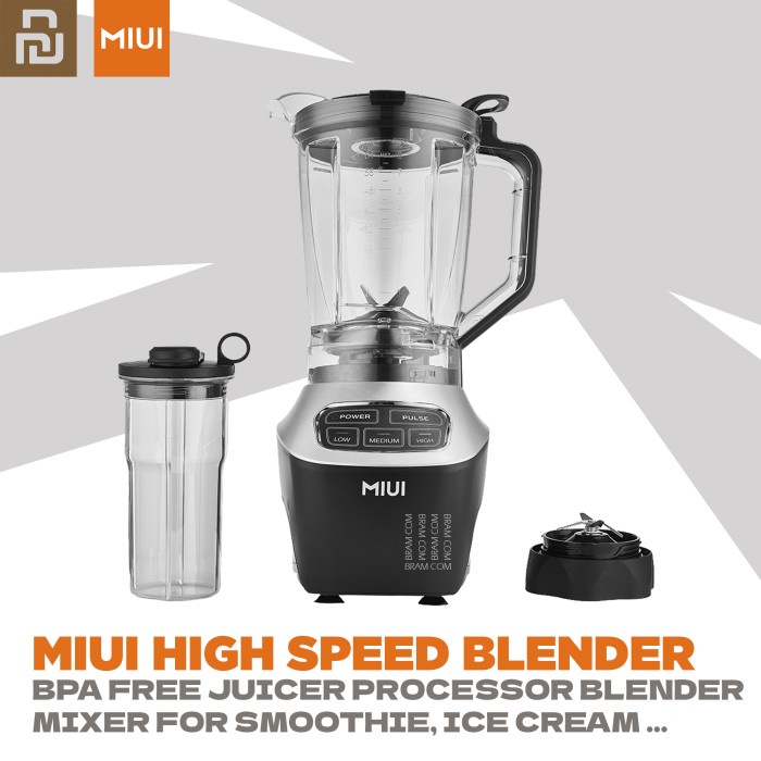 ✨New Ori Miui High Speed Blender Terbaru