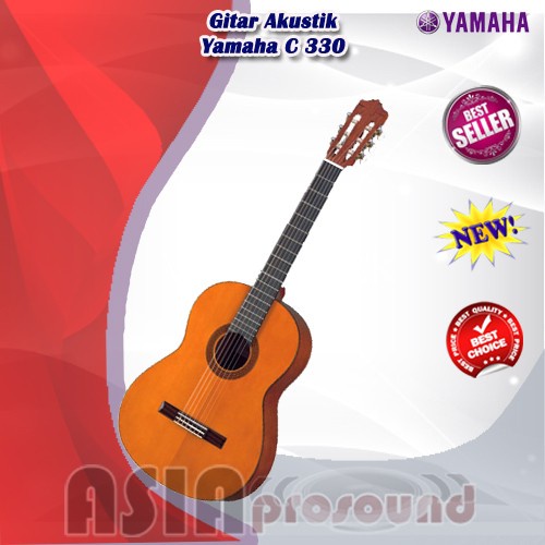 ✨New Gitar Akustik Yamaha C 330 / C330A / C330 / C-330A / C 330A Original Terbaru