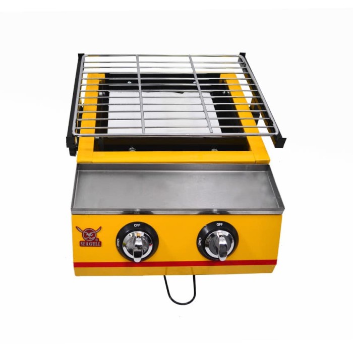 ✨New Ori Roaster Panggangan Seagull / Kompor Bbq / Roaster 2 Tungku Sg-K111 Terbaru