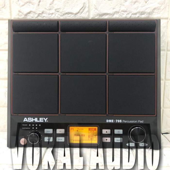✨New Drum Electric Percussion Dme705 Ashley Original Drum Elektrik Dme 705 Terbatas