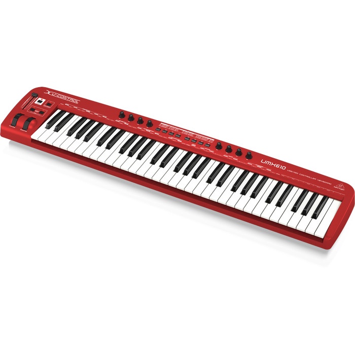 ✨New Behringer Umx610 61Key Usb Midi Controller Keyboard W/ Hh Limited