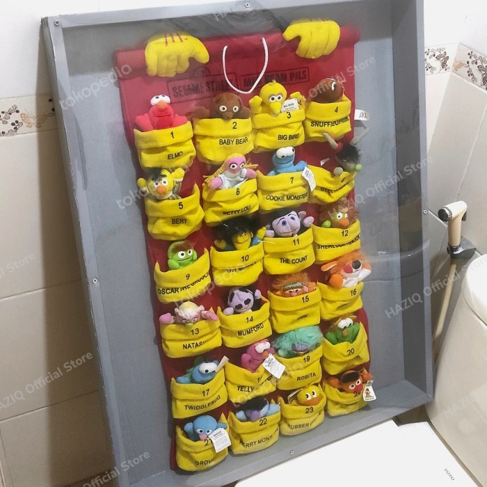 ✨Baru Happy Meal Mcd Mcdonald Sesame Street Vintage Jadul Limited