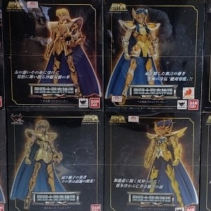 ✨New Scm Ex Virgo Shaka Gemini Saga Leo Aiolia Aquarius Camus Bandai Diskon