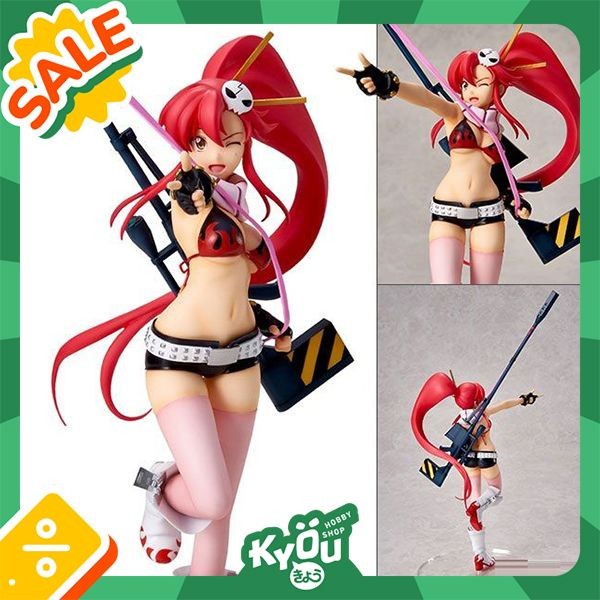 ✨Baru Pvc Figure Yoko Littner - Gurren Lagann 22Cm Berkualitas
