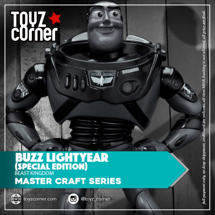 ✨Baru Beast Kingdom Mc-024Sp Buzz Lightyear Special Edition Terbaru