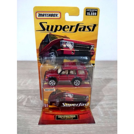 ✅Termurah Matchbox Superfast - Land Rover Discovery - 51 Diskon