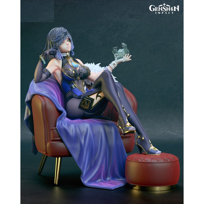 ✨Baru Yelan Genshin Impact Fan Art Resin Kit Figure Berkualitas