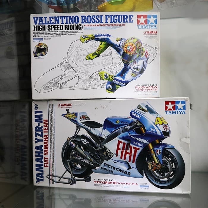 ✅Termurah Tamiya Yamaha M1 Valentino Rossi Set 2009 World Champion Motogp Berkualitas