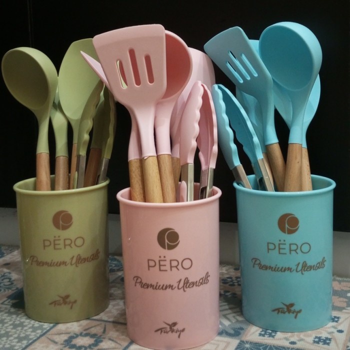Promo Pero Set Spatula/Sutil Silikon