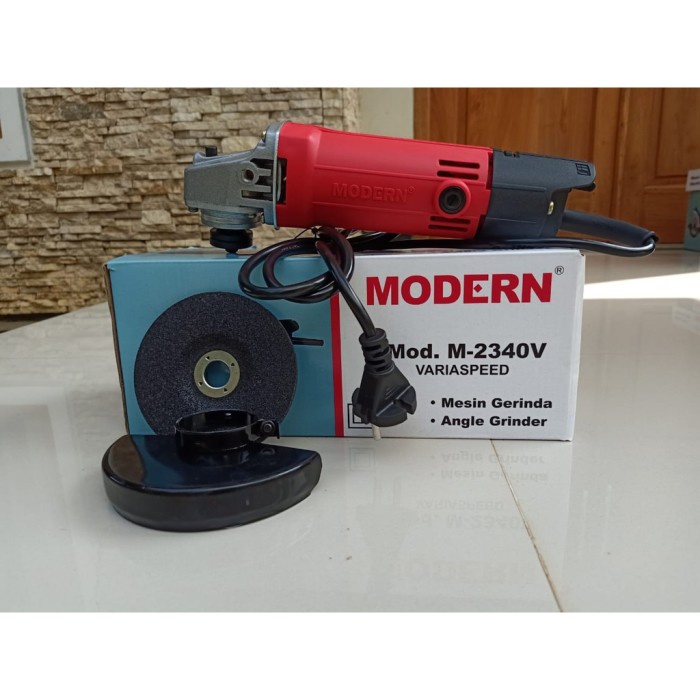 GERINDA TANGAN 4" MODERN M 2340 VARIABLE SPEED/Gerinda Modern M 2340 V