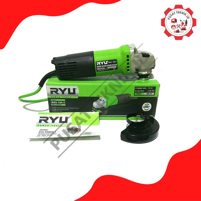 Mesin Gerinda Tangan RYU RSG 100/Gerinda Tangan ryu rsg 100-3