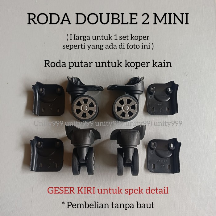 Open DS] roda koper roda travelbag roda putar roda koper kain RODA DOBEL 2 MINI