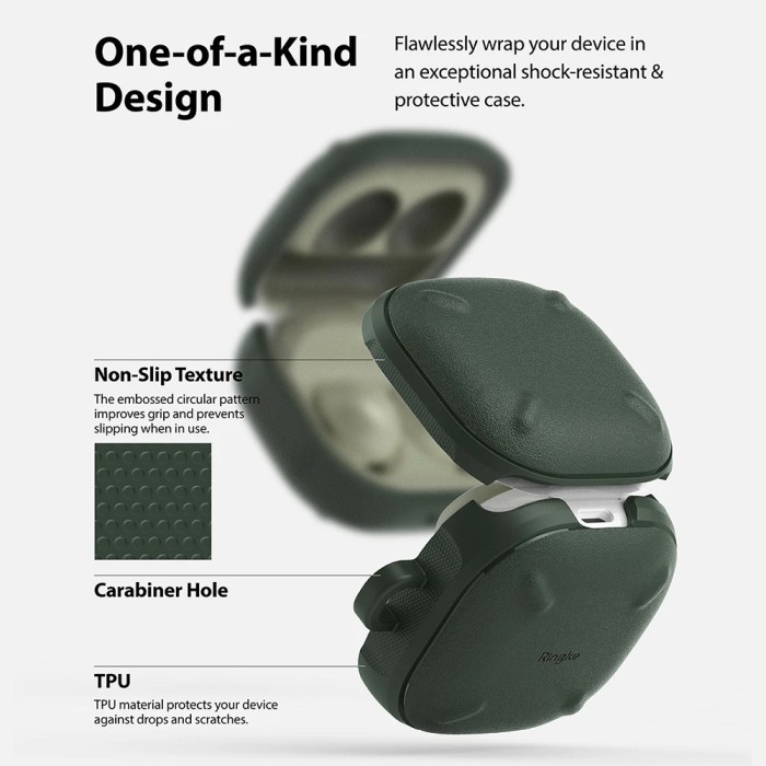 NEW CASE SAMSUNG GALAXY BUDS 2 PRO BUDS2 - RINGKE ONYX SOFT CASING ORIGINAL TERBARU