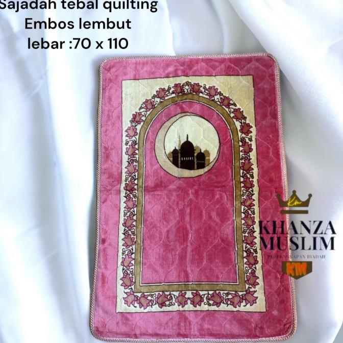 SAJADAH TEBAL QUILTING LEMBUT EMPUK