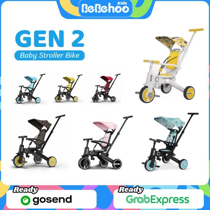 Bebehoo Gen 2 7 in 1 Stroller Folding Trike BEBEHO Sepeda Bayi Lipat