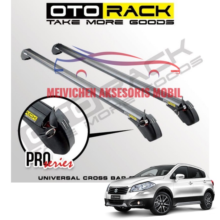✅Ready Roof Rack / Cross Bar Otorack Jepit Body Pro Mobil Sx4 Sx-4 Terbaru