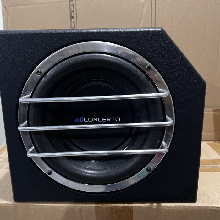 ✅Ori Concerto Subwoofer Aktif 8 Inch / Sub Aktif Box 8 Inch Mobil Diskon