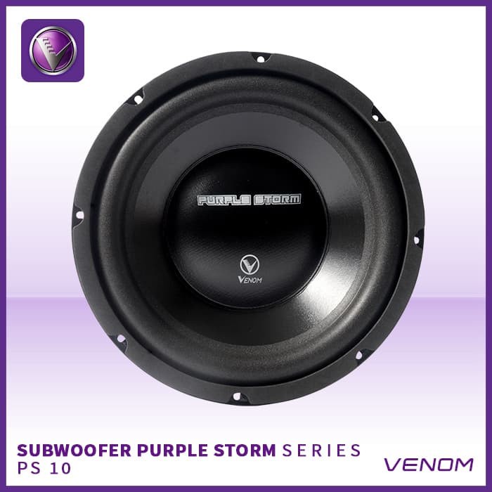 ✅Ori Subwoofer Venom 10 Inch Purple Storm Ps10 Limited
