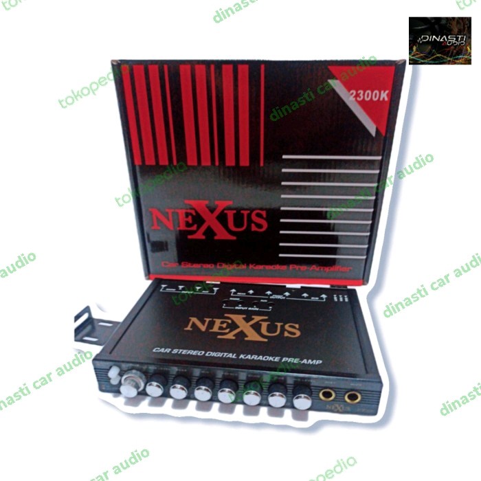 ✅New Ori Nexus 2300 K Pre Amp Nexus - Parametrik Nexus 2300 K - Pre-Amp Berkualitas