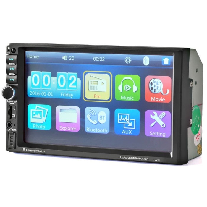 ✅New Ori Amp Audio Mobil Media Player Monitor Lcd Touchscreen 7 Inch Berkualitas