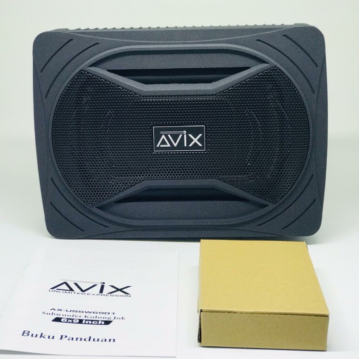 ✅New Ori Subwoofer Kolong Avix Aktif 6 X 9 Inch Ax-Ussw6901 - Sca Audio Terbaru