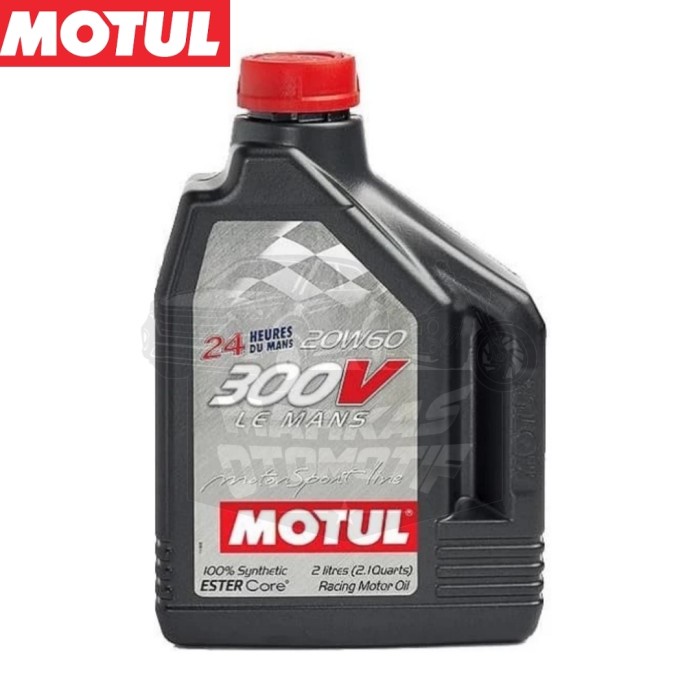 ✅New Motul 300V Le Mans 20W60 2L/Oli Mobil/Mobil Sport/100 Original France Berkualitas