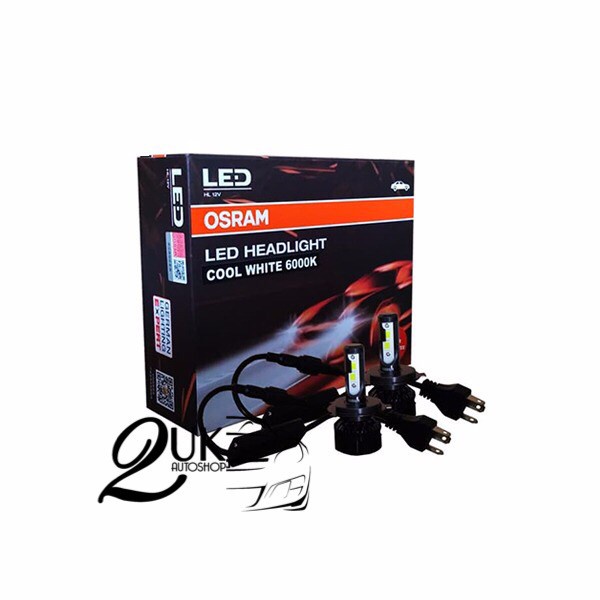 [Original] Lampu Bohlam Headlight / Headlamp Mobil Led Osram H4 6000K 12V 25W Terbatas