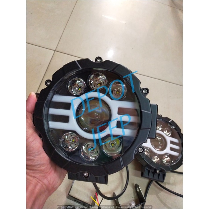 [Original] Headlight Lampu Sorot 7 Inch Diskon