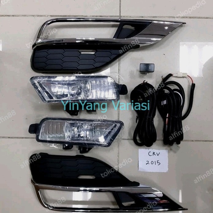✅Baru Foglamp Fog Lamp Mobil Honda Crv 2015-2017 Terbatas