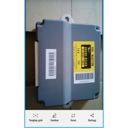 ✅Baru Ecu Xenia 1.3/Avanza 1.3 Non Vvti 88560-Bz340 Ori Diskon