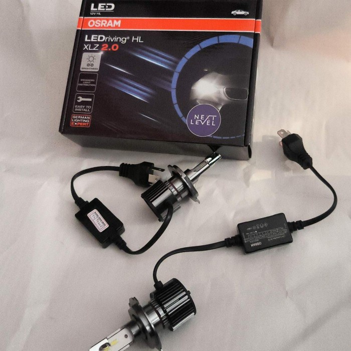 [Original] Osram Led H4 Xlz 2.0 New Gen Garansi - Lampu Depan Led H4 Mobil Osram Limited