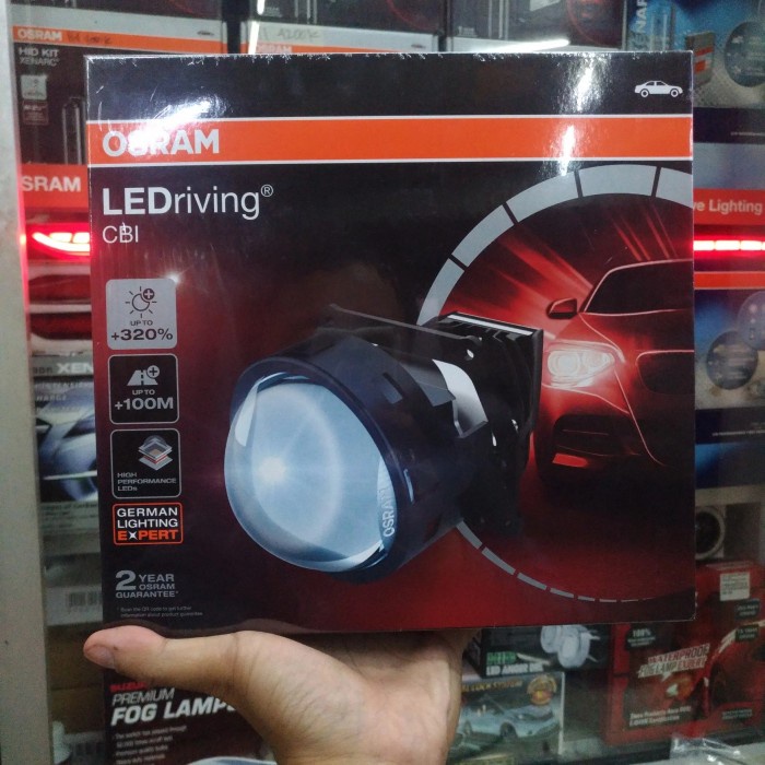 [Original] Lampu Lensa Projie/Projector Osram Ledriving Cbi 3 Inch Ready Stock Diskon