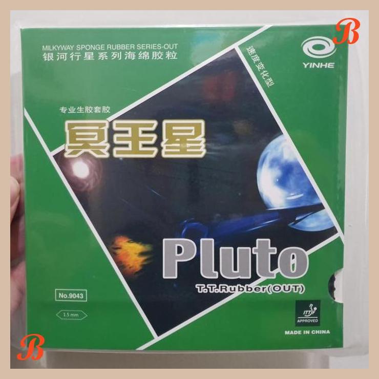 | anb | yinhe pluto short pips 1.5 black rubber karet ping pong