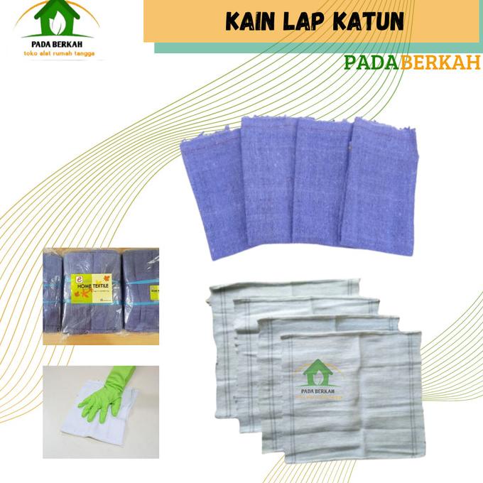 langsung order saja] Kain Lap Pel Katun Lap Lantai Dapur Awet Murah Kain Lap Katun Lantai