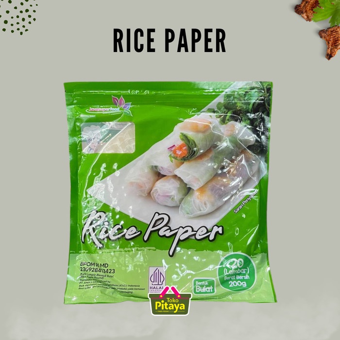 

hanya disini] JAVA SUPER FOOD Vietnam Rice Paper Kulit Lumpia Springroll 200 gr