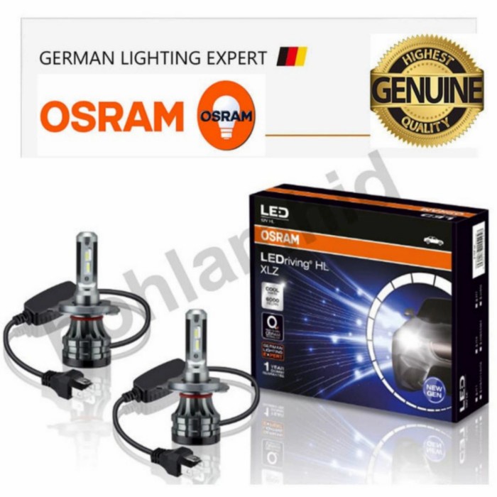 [Original] Lampu Led Mobil H4 Hi / Lo Osram Xlz Generation Bohlam Putih Led Berkualitas