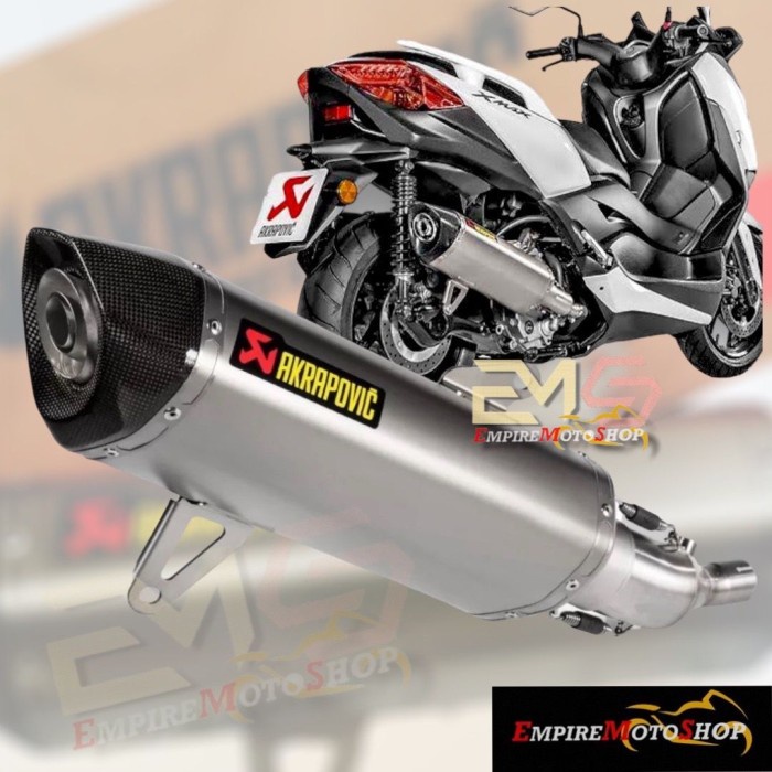 [Original] Knalpot Akrapovic Yamaha Xmax Slip On Original Berkualitas
