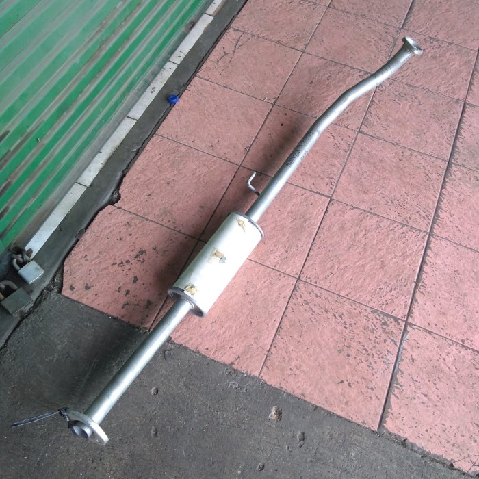 [Original] Exhaust Muffler Toyota Avanza '04-On Pipa Knalpot Standar Mobil Berkualitas
