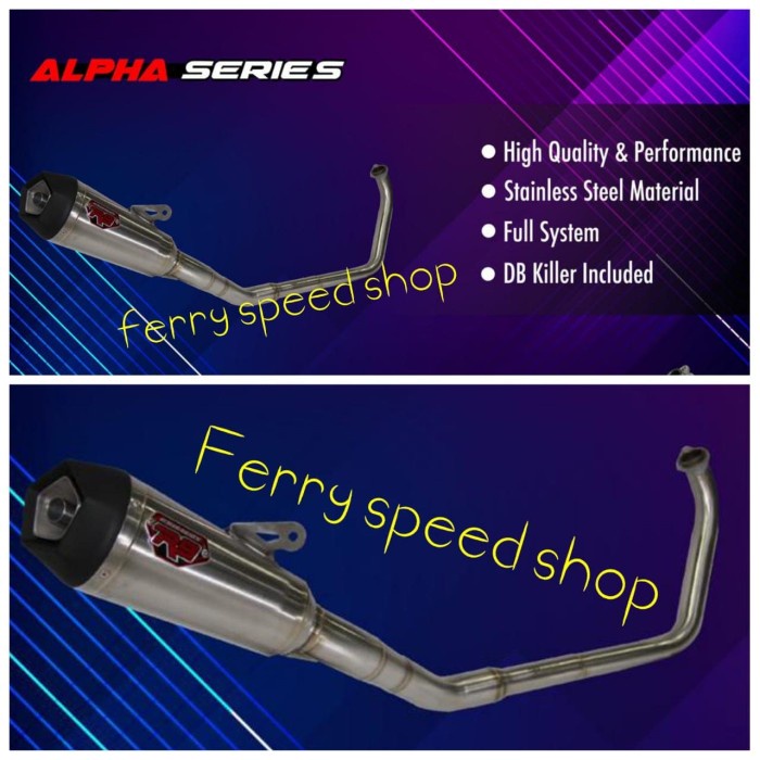 [Original] Knalpot R9 New Alpha New Cbr 150 K46 / Knalpot R9 All New Cbr 150 K46 Limited