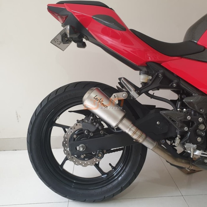 [Original] Leovince Lv10 Lv 10 Slip On New Ninja 250Fi 2018 Ninja 400 Original Berkualitas