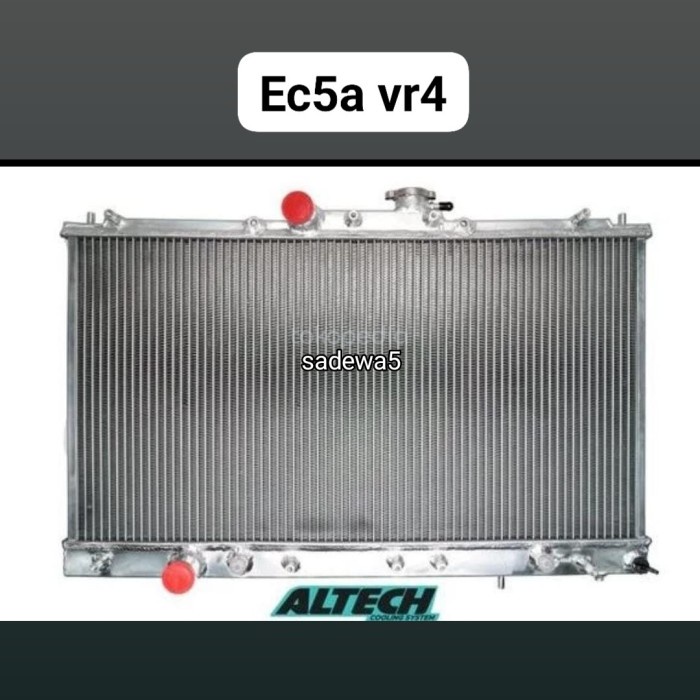 [Ori] Radiator Aluminium Galant Vr4 6A13Tt Berkualitas