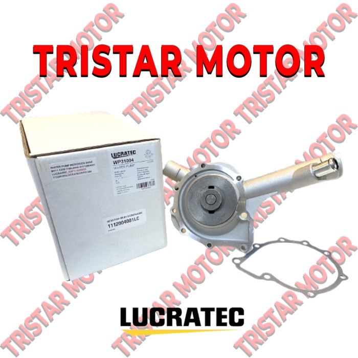 [New] Water Pump Mercedes M111 W124 W202 W208 W210 A1112004001 Lucratec Diskon